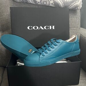 Coach Men's Blue Sneakers (New)